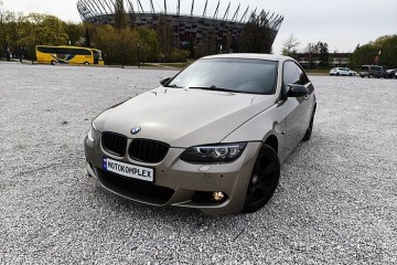 E92! Ciemne szyby! Sprawna klimatyzacja! Skóry!